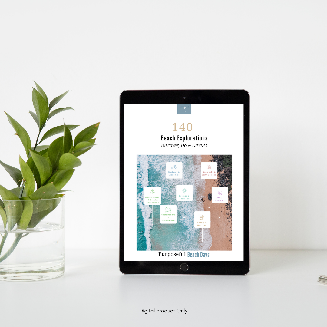 Purposeful Beach Days - 140 Real World Learning Experiences - Digital Product
