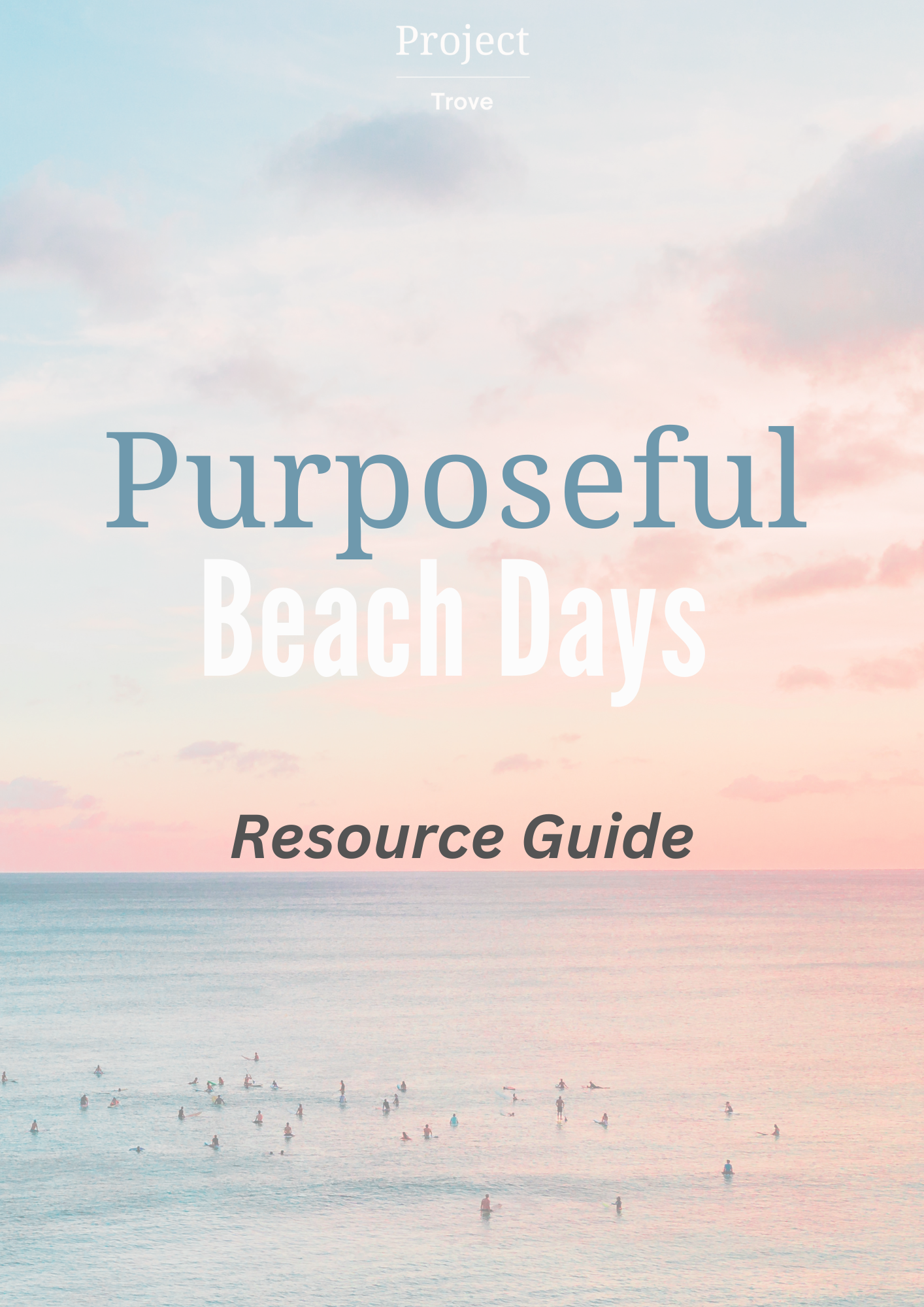 Free Instant Download | Parents & Teachers Guide for 'PurposeFul Beach Days'
