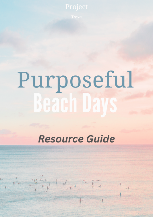 Free Instant Download | Parents & Teachers Guide for 'PurposeFul Beach Days'